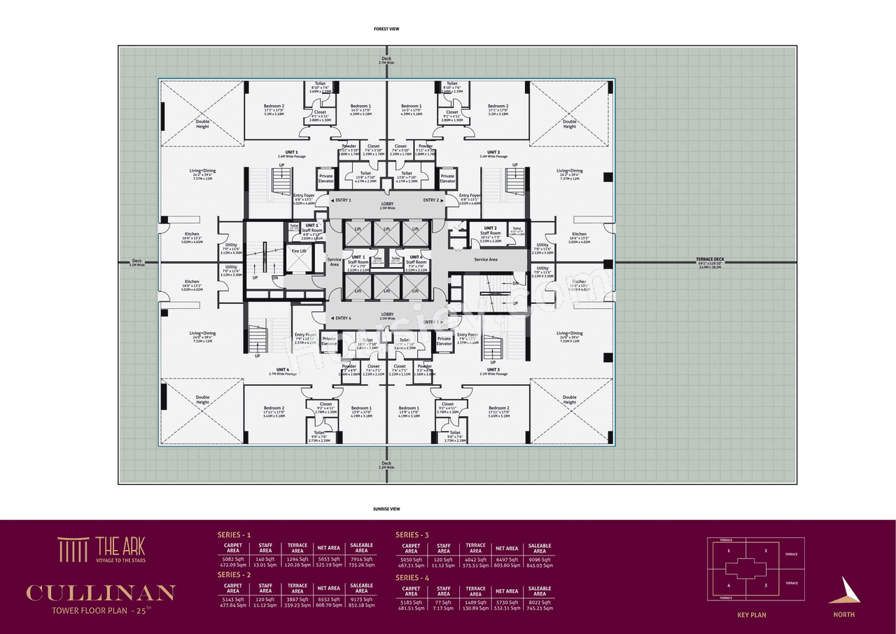 Tribeca The Ark Floor plan 2