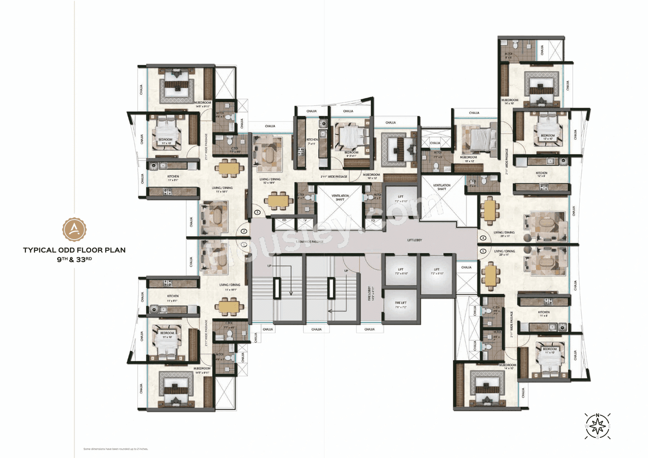 Tricity Aspire Floor Plan