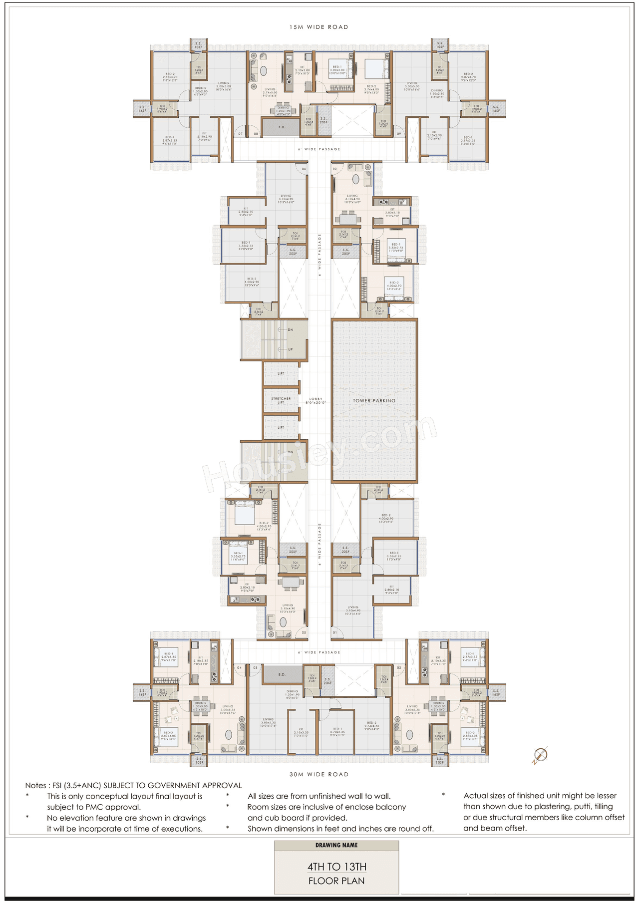 Tricity Bayview Floor plan 5