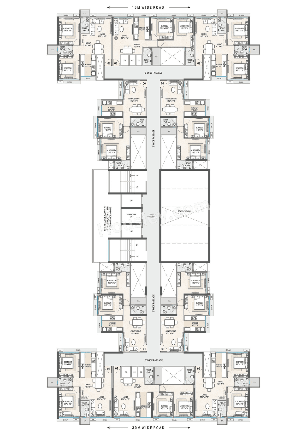 Tricity Bayview Floor plan 9