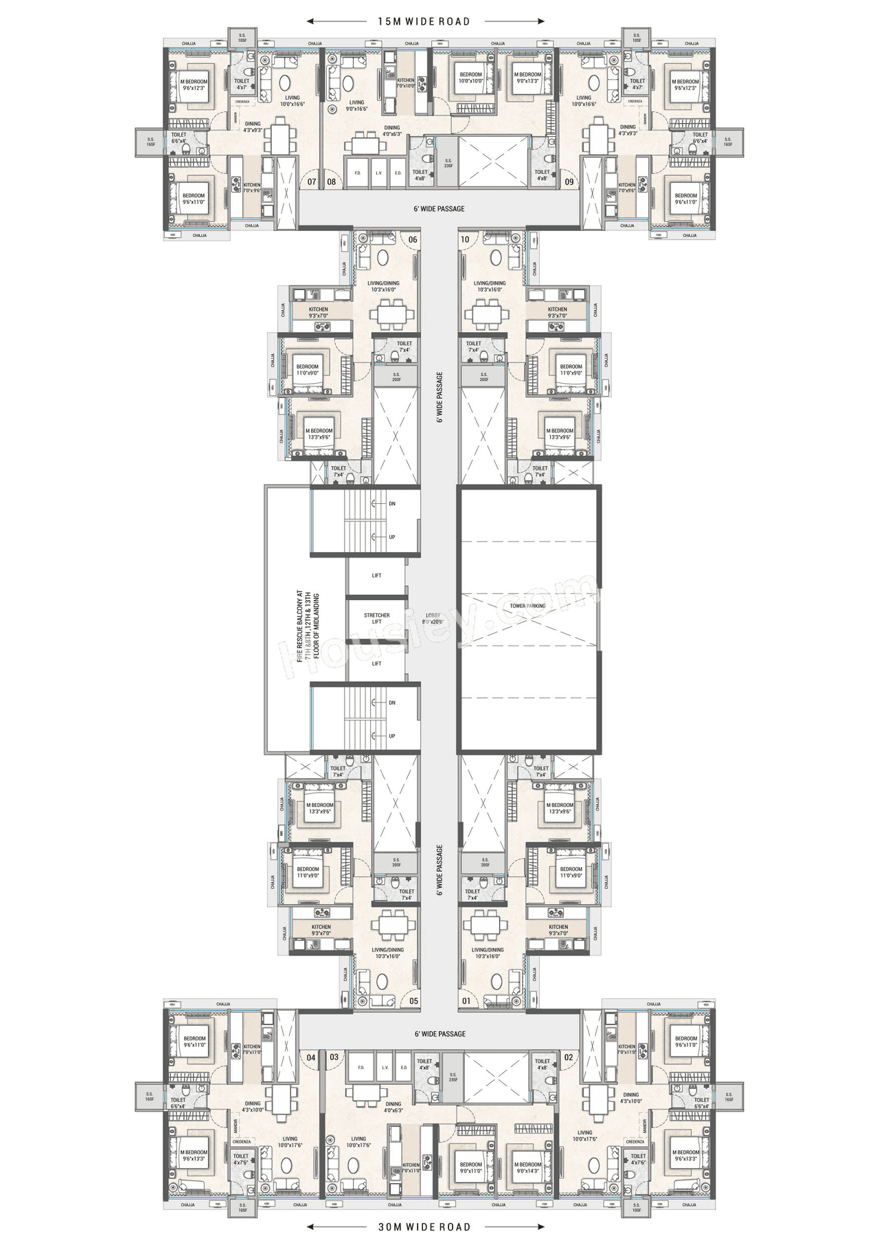 Tricity Bayview Floor plan 11
