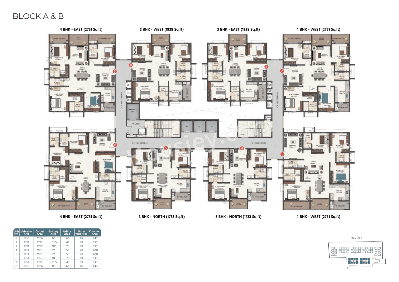 Tridasa Rise Floor plan 1
