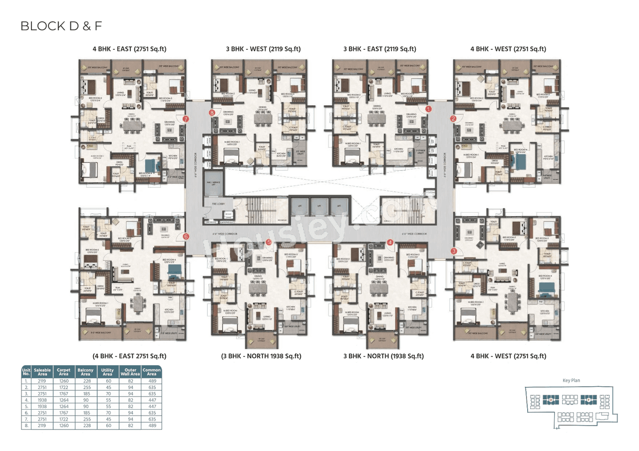 Tridasa Rise Floor plan 3