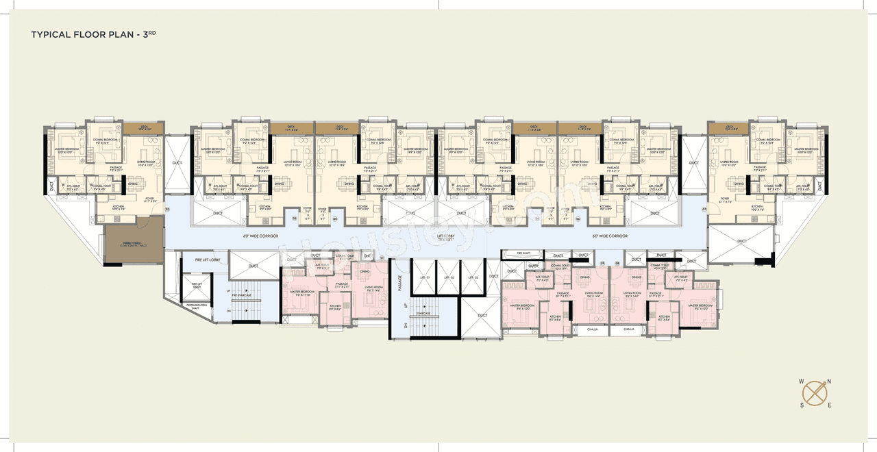Triveni Pearl Floor plan 3