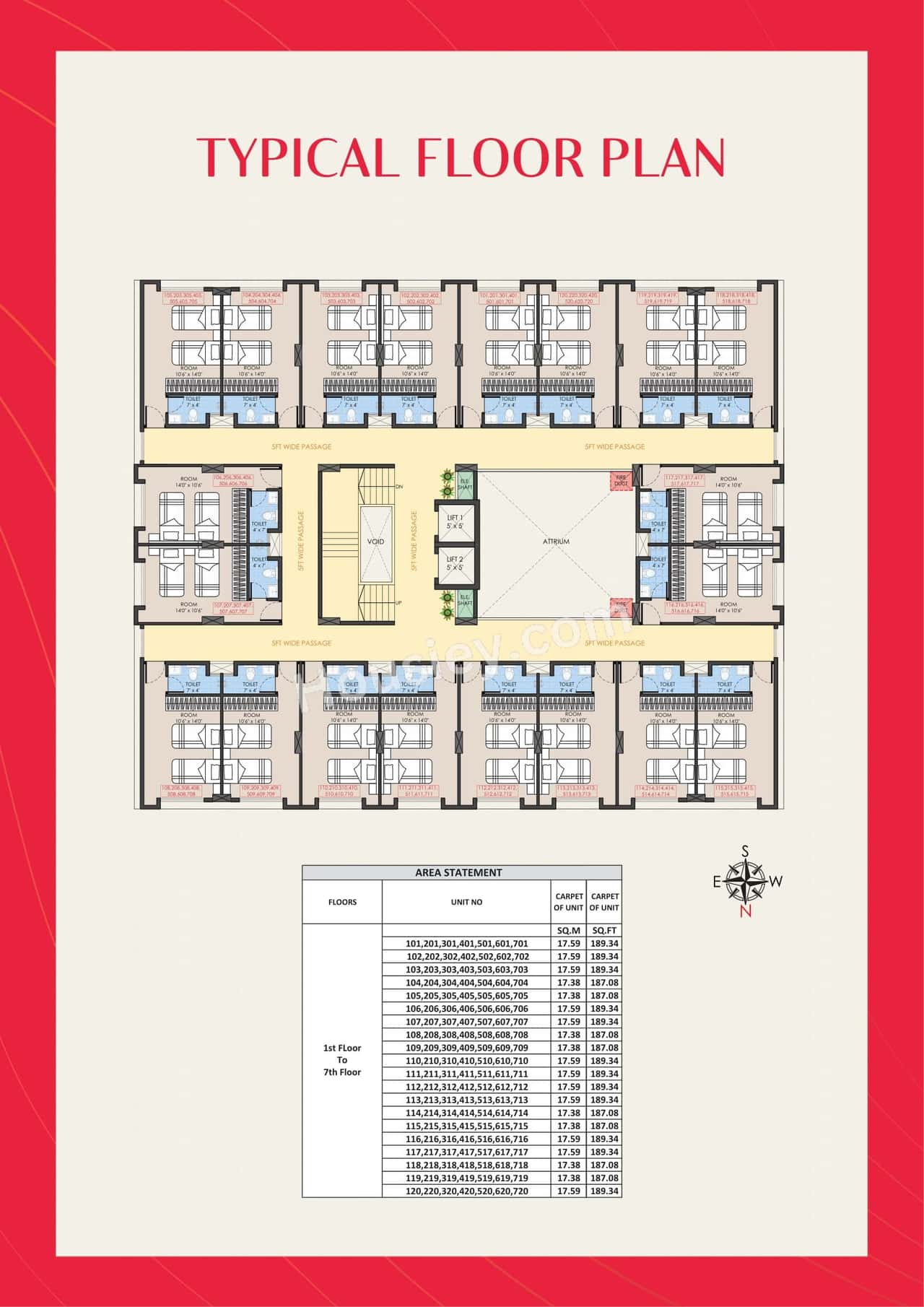 Truspace Platina Floor Plan