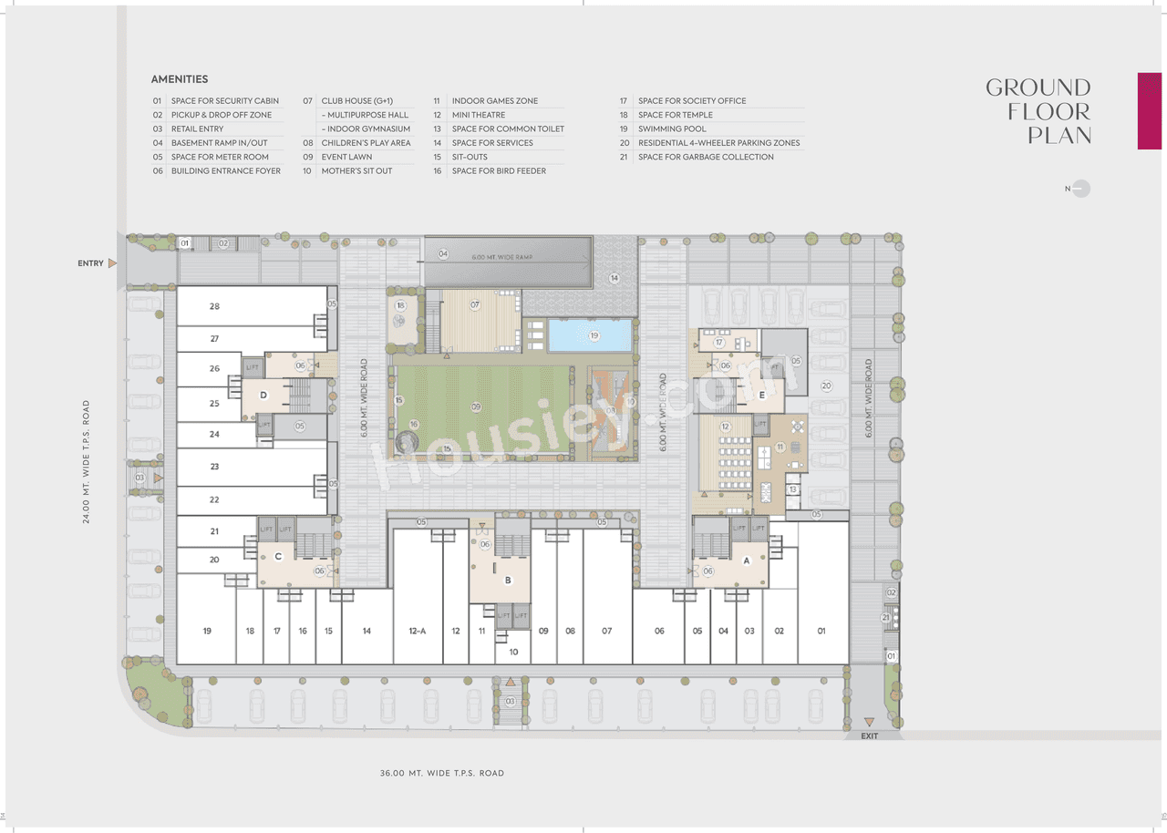 Turquoise Rosedale Master Plan
