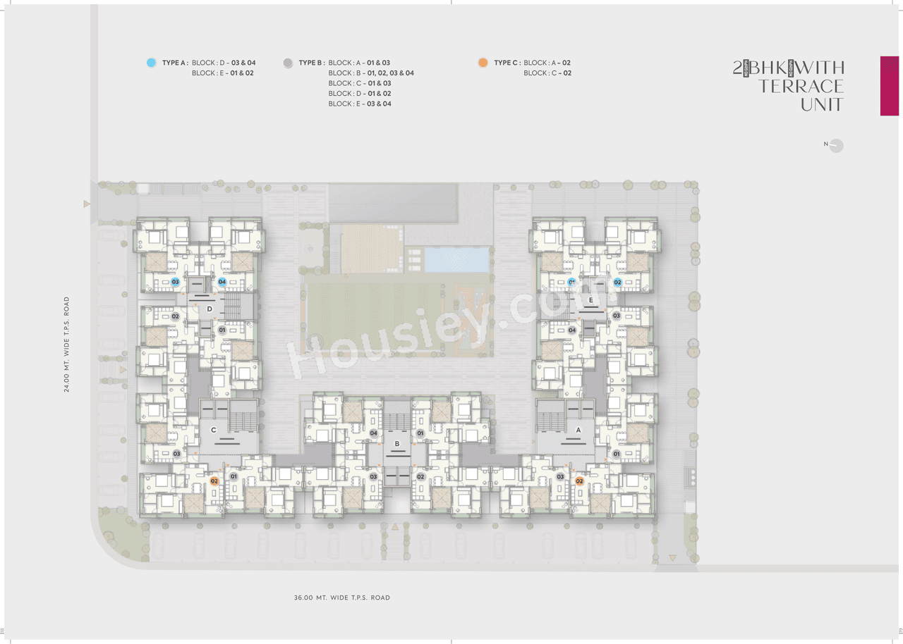 Turquoise Rosedale Floor Plan