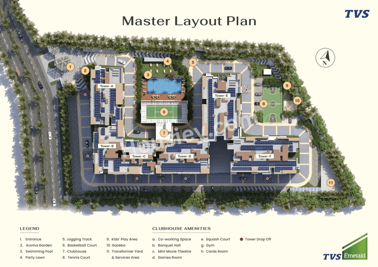 TVS Thanisandra Master Plan