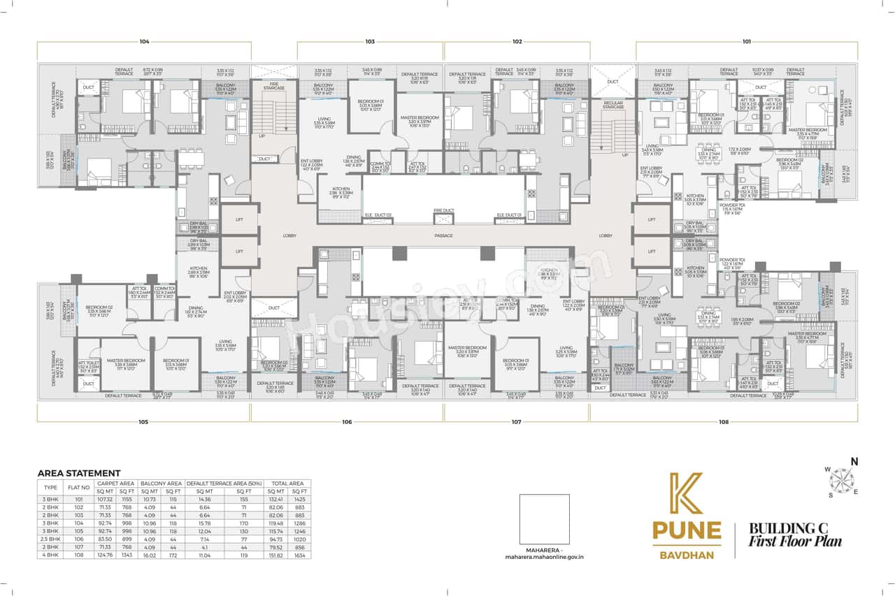 Unique K Pune Floor plan 8