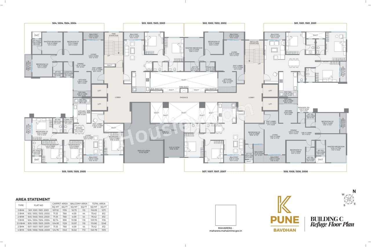 Unique K Pune Floor plan 9