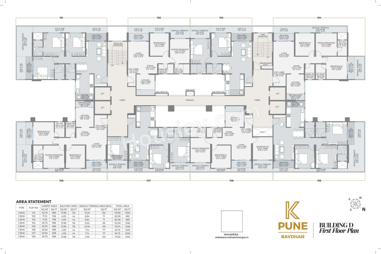 Unique K Pune Floor plan 11