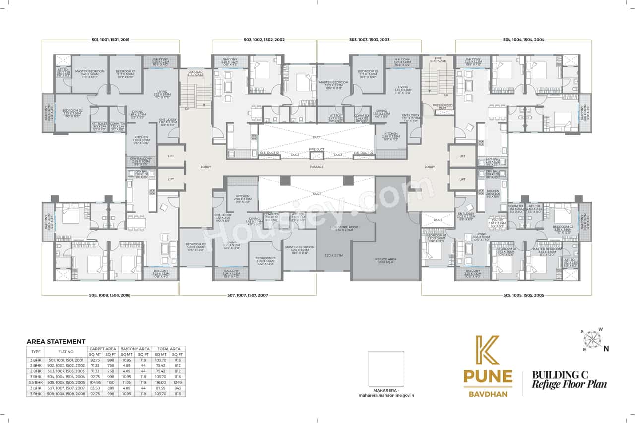 Unique K Pune Floor plan 12