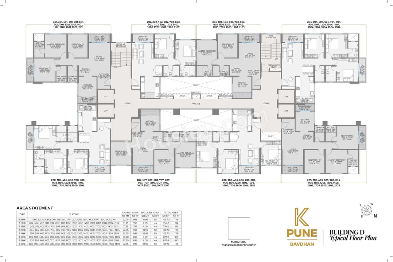 Unique K Pune Floor plan 13