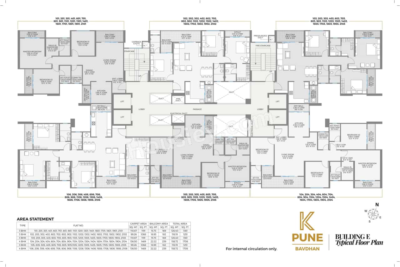 Unique K Pune Floor plan 16