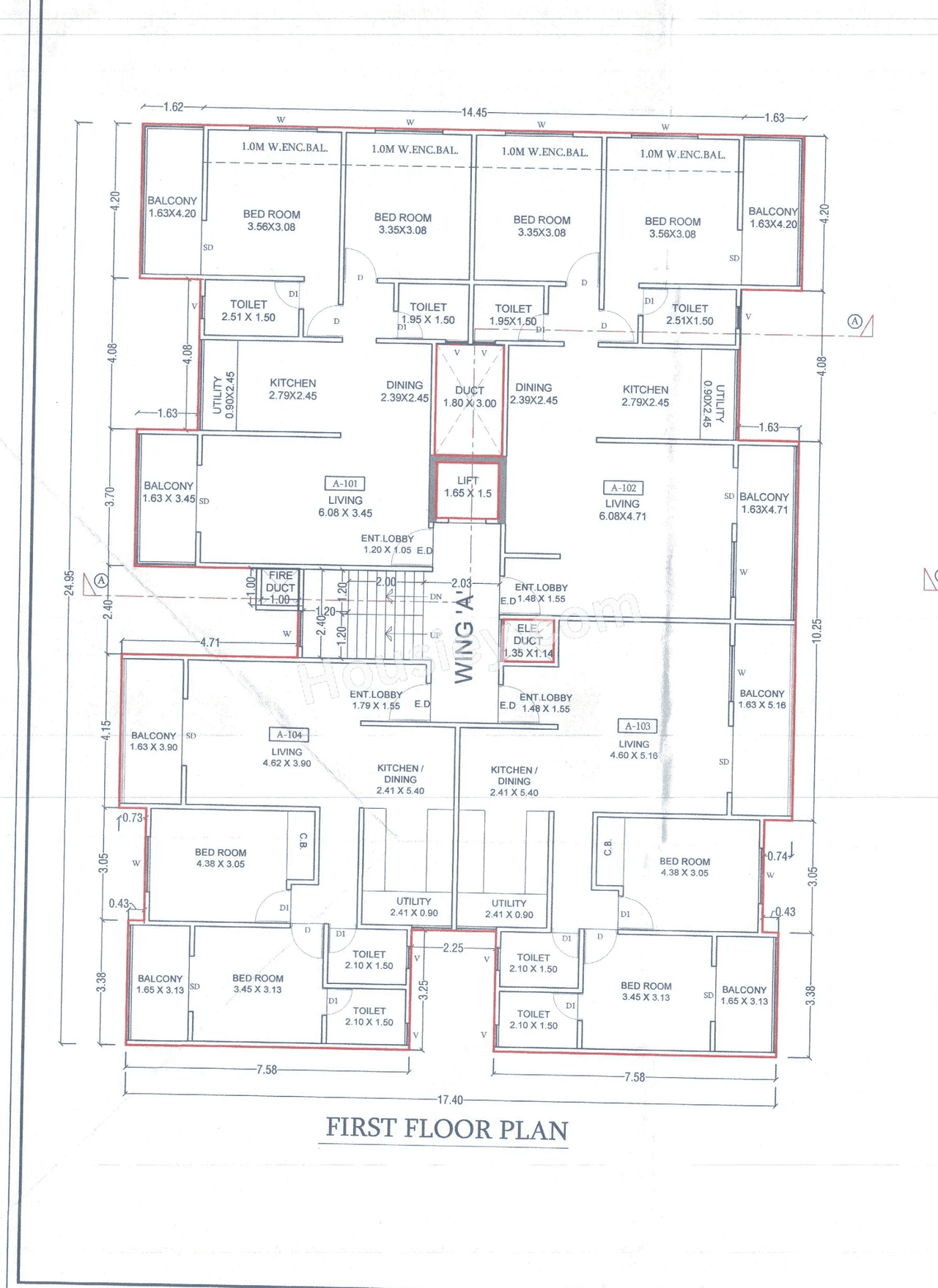 Unique Prestigia Floor plan 1