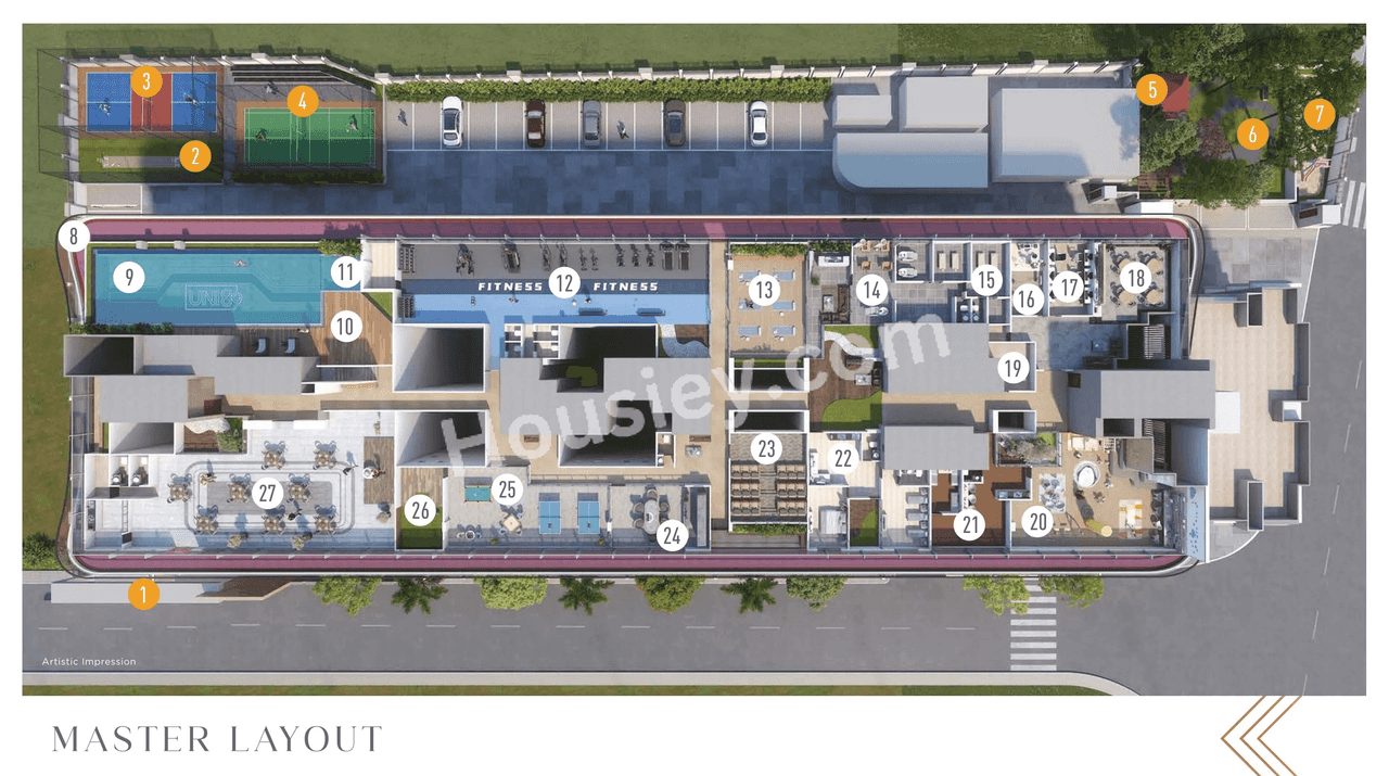 Unique Uni 89 Master Plan