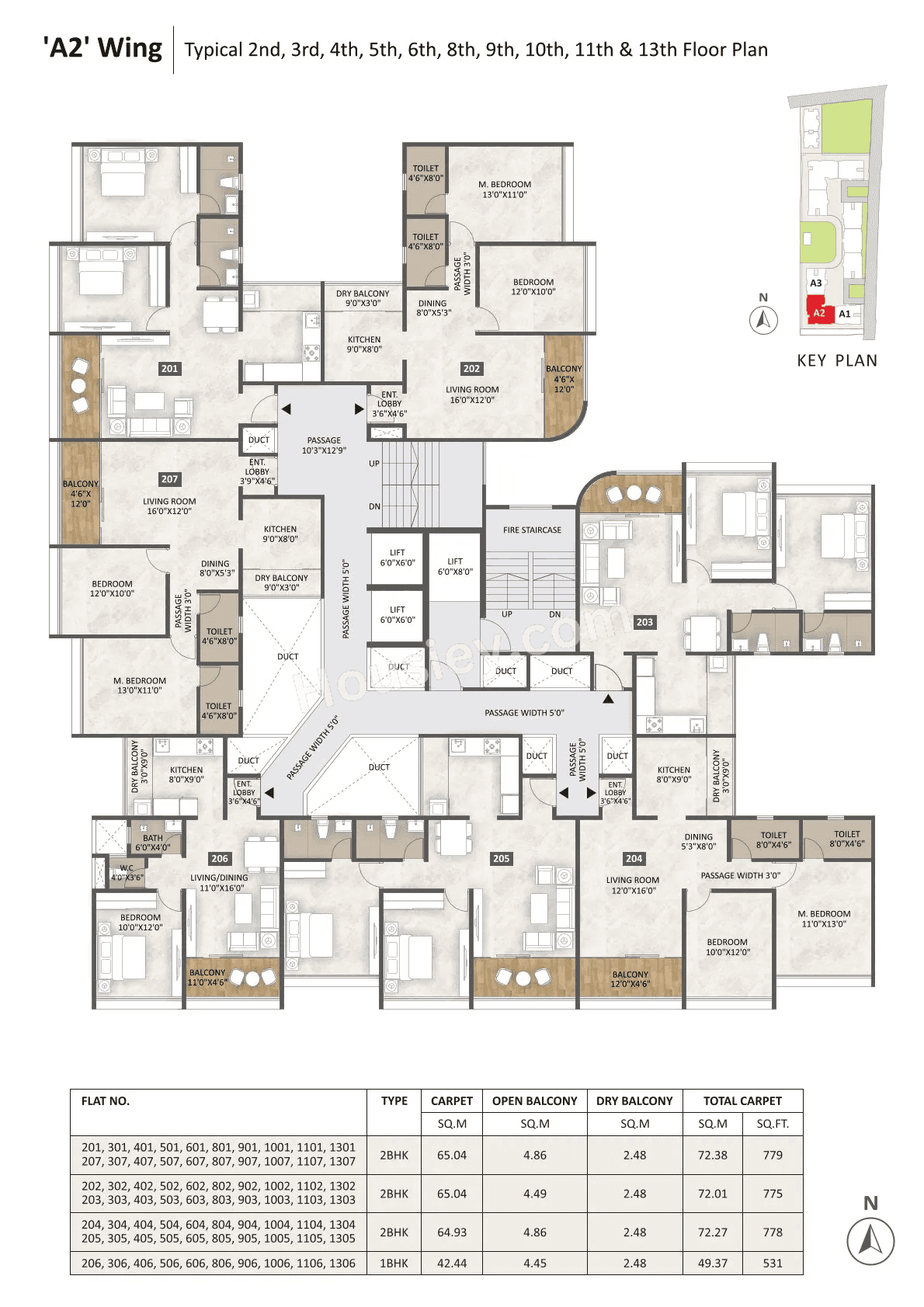Unitary Liora Floor plan 3