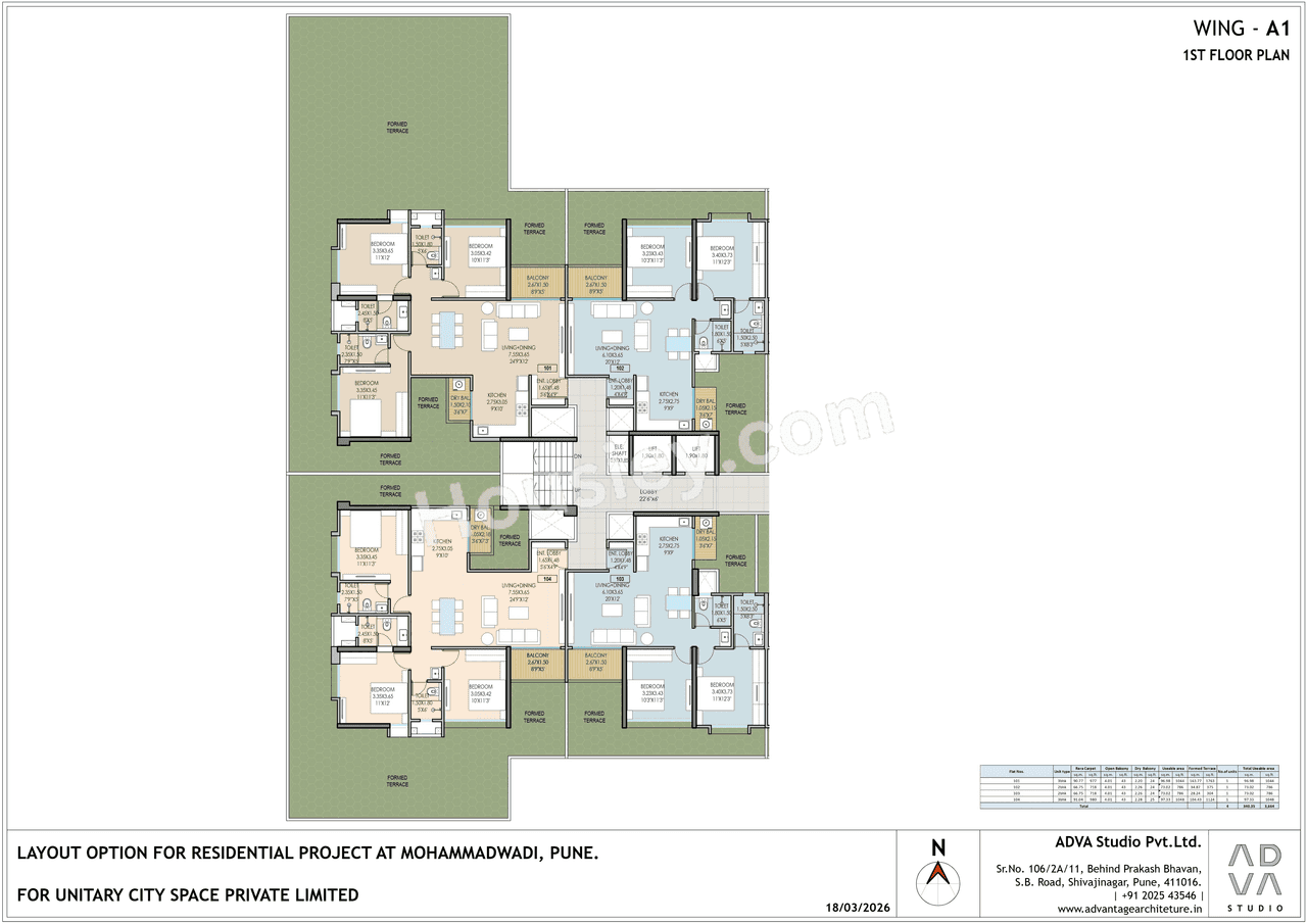 Unitary Stellaris Floor plan 1