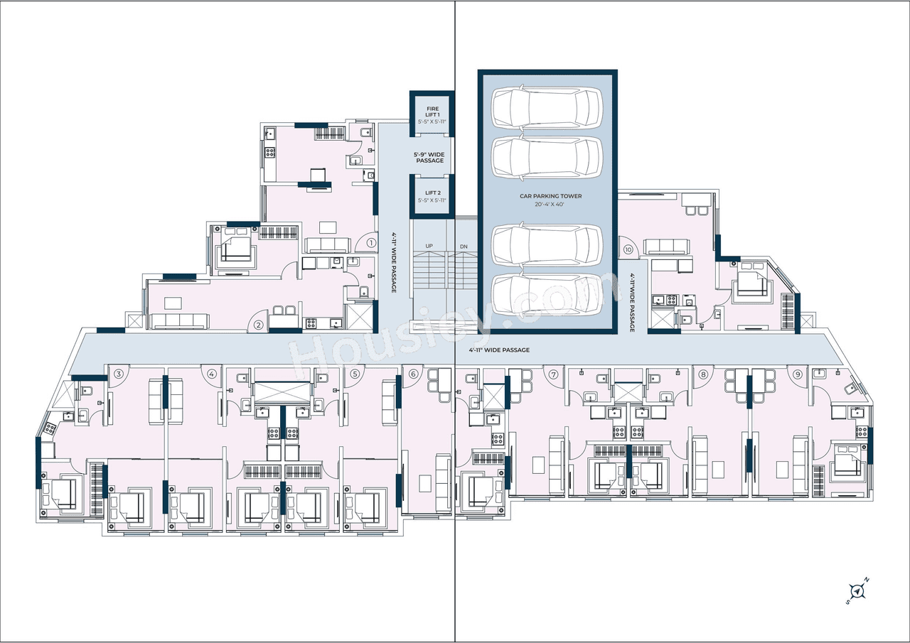 Urban BKC Crown Floor plan 3