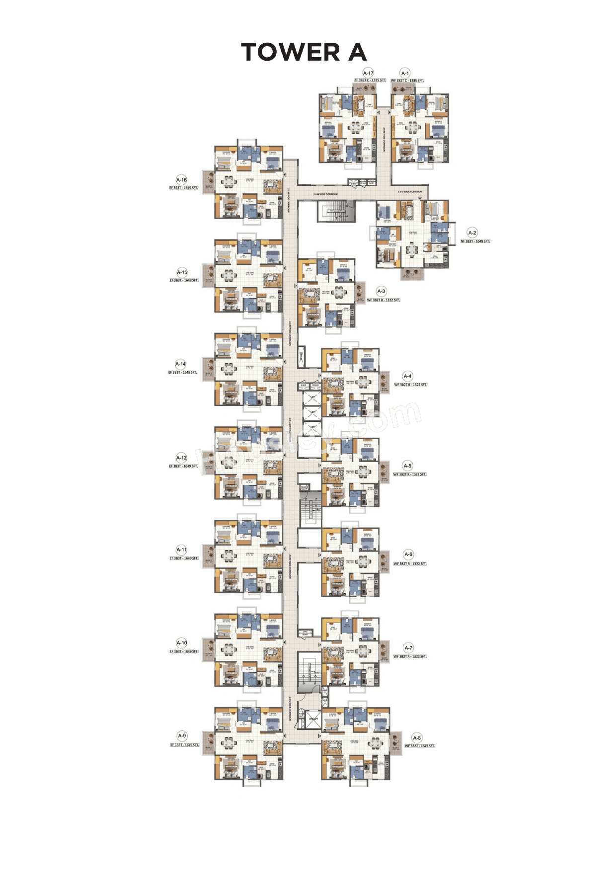 Urbanrise Opulence Floor plan 1