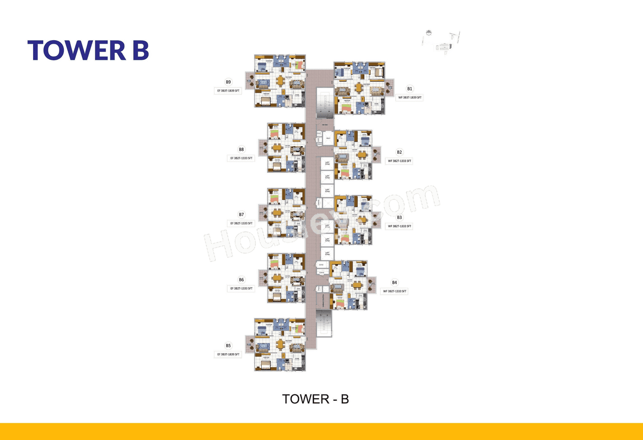 Urbanrise Sky Habitat Floor plan 1