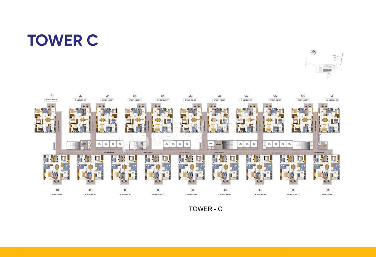 Urbanrise Sky Habitat Floor plan 2