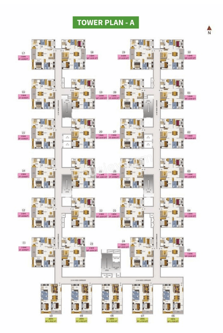 Urbanrise Spring is in the Air Floor plan 1