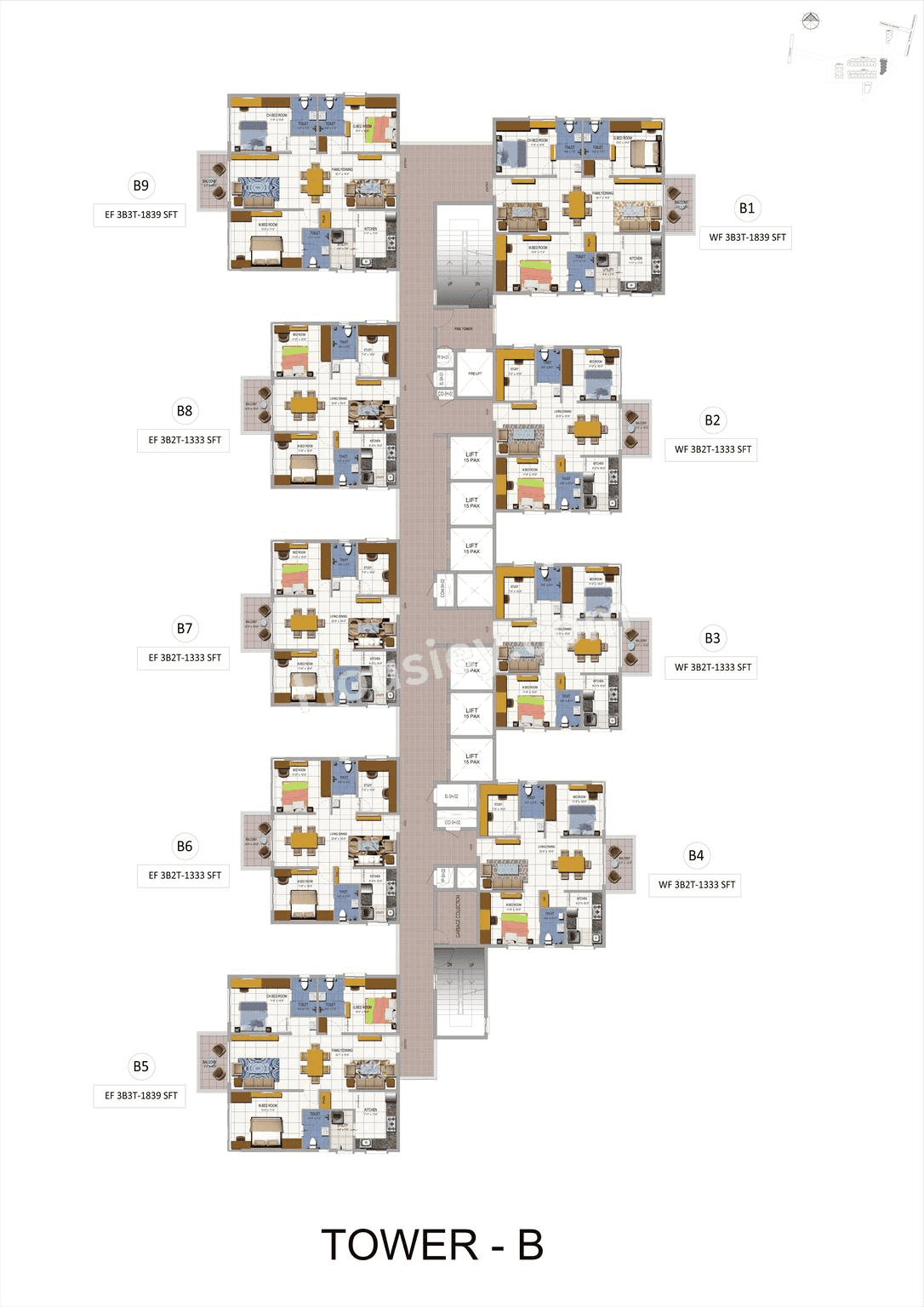 Urbanrise The World Of Joy Floor plan 3
