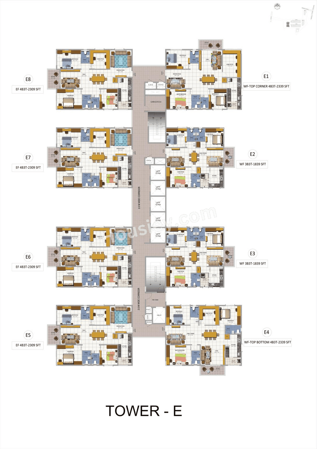 Urbanrise The World Of Joy Floor plan 4