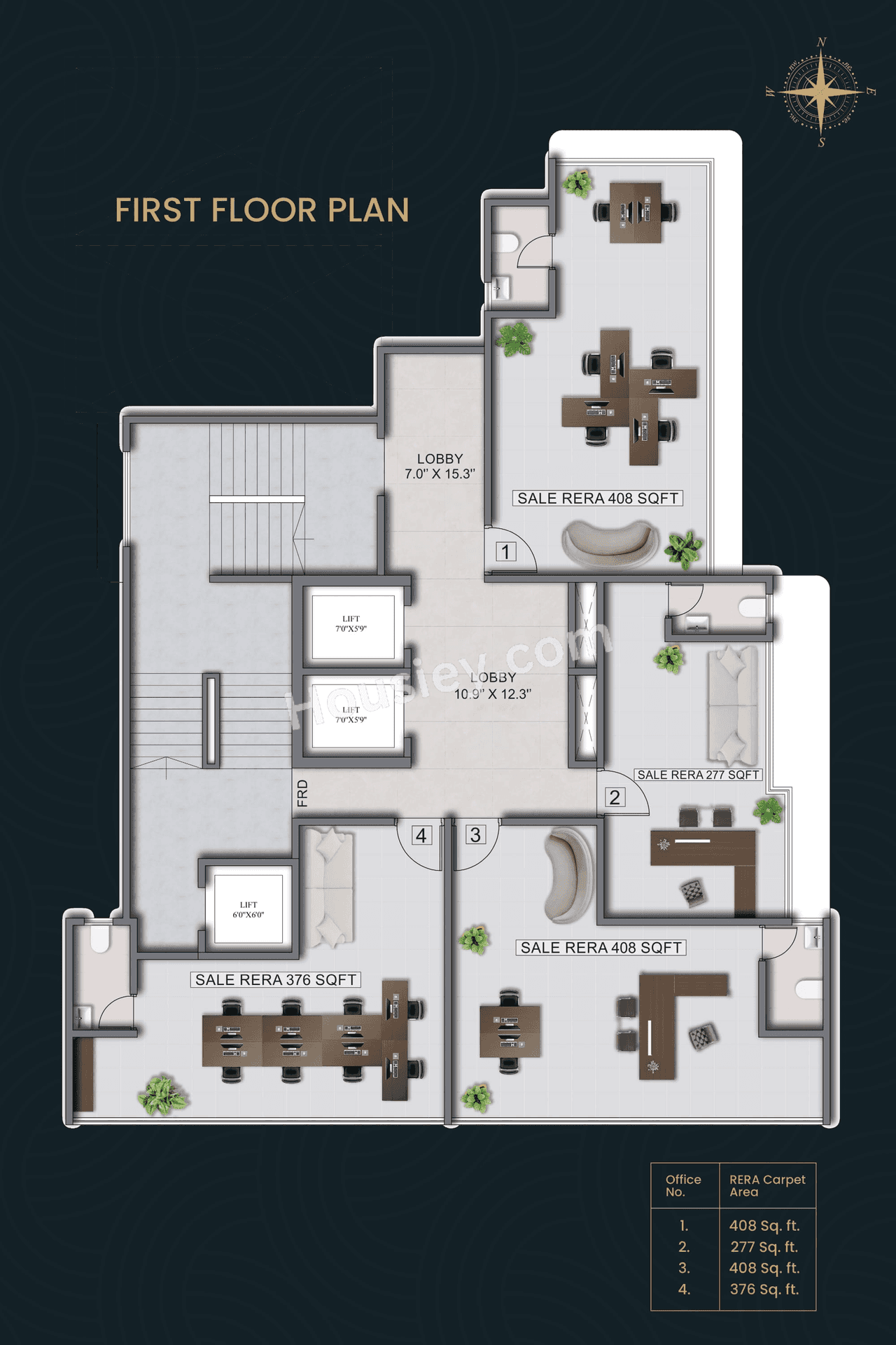 Urjha Liberty Heights Floor plan 4