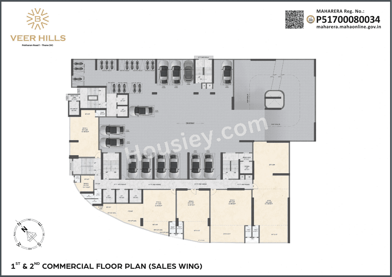 V B Veer Hills Floor plan 1