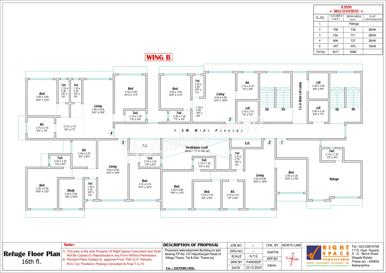V B Veer Sapphire Floor plan 10