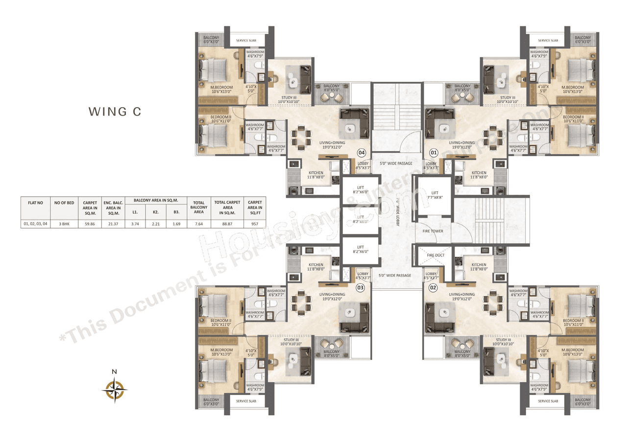 V One Heartland Floor plan 1