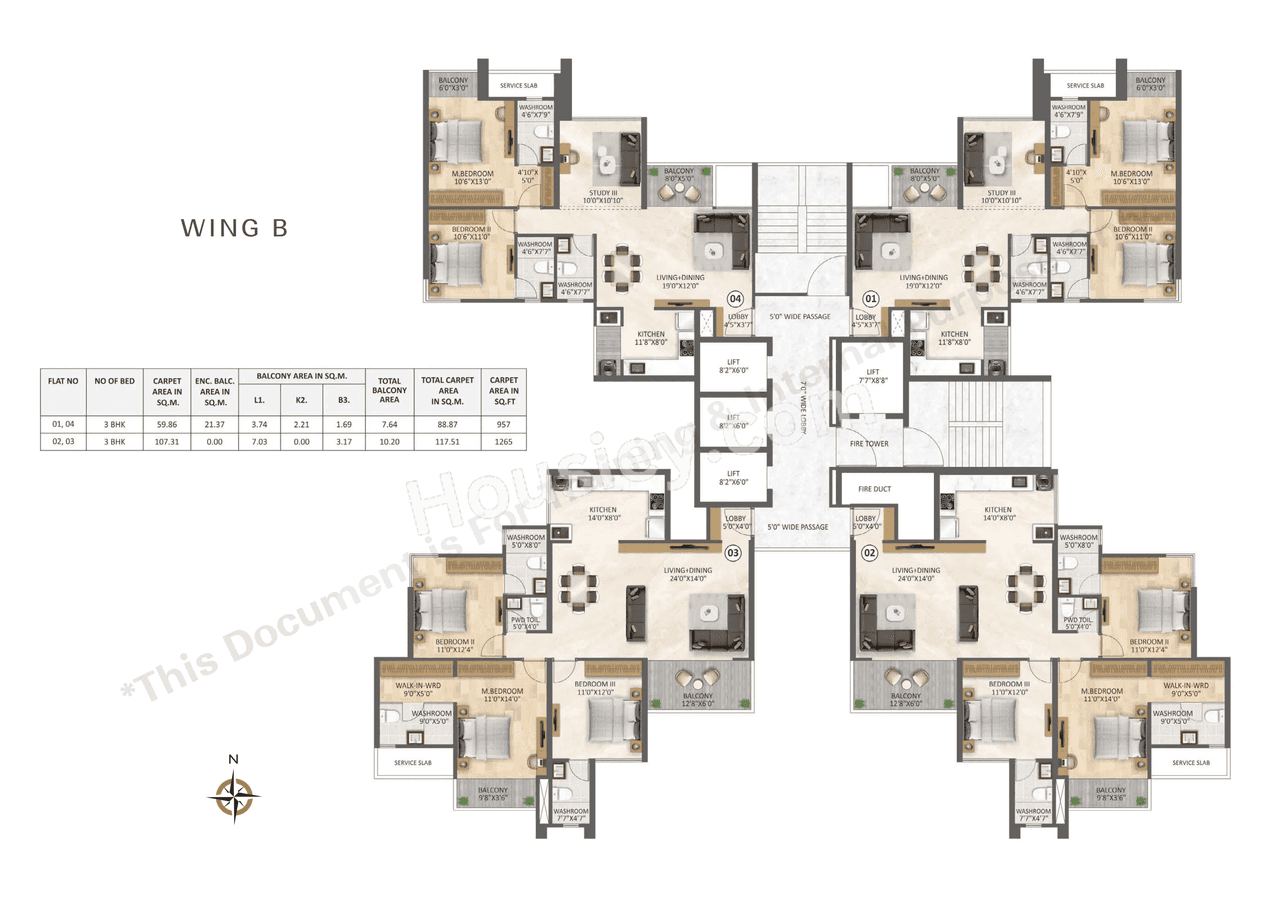 V One Heartland Floor plan 2
