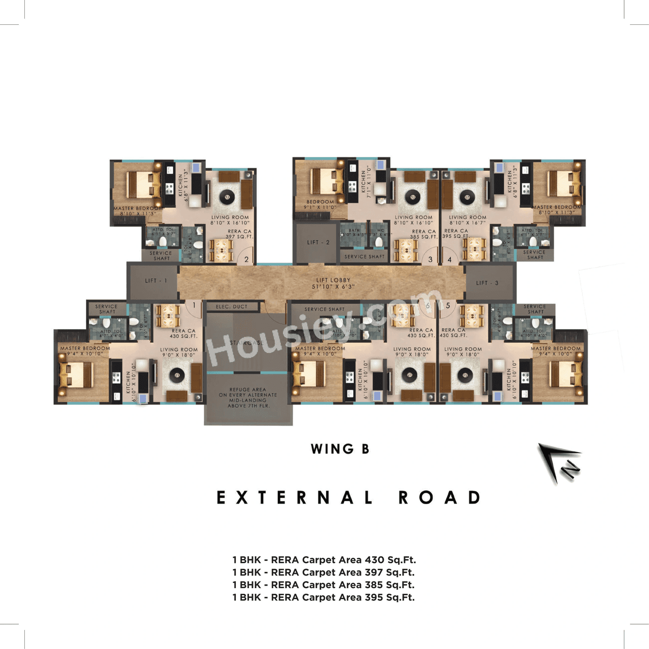 Vaibhavlaxmi Central Park Floor plan 2
