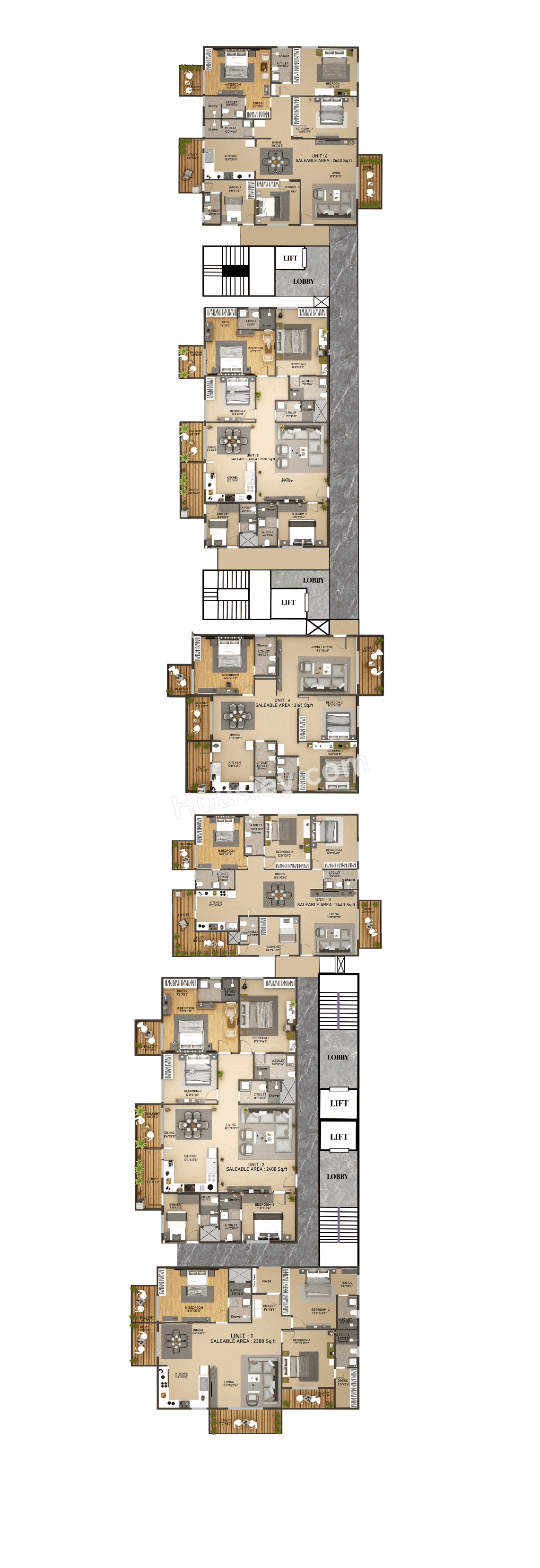 Vainavi Celestium Floor Plan