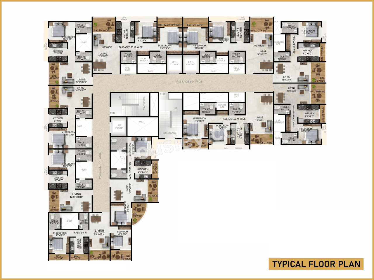 Vaishnavi Pride Floor plan 1