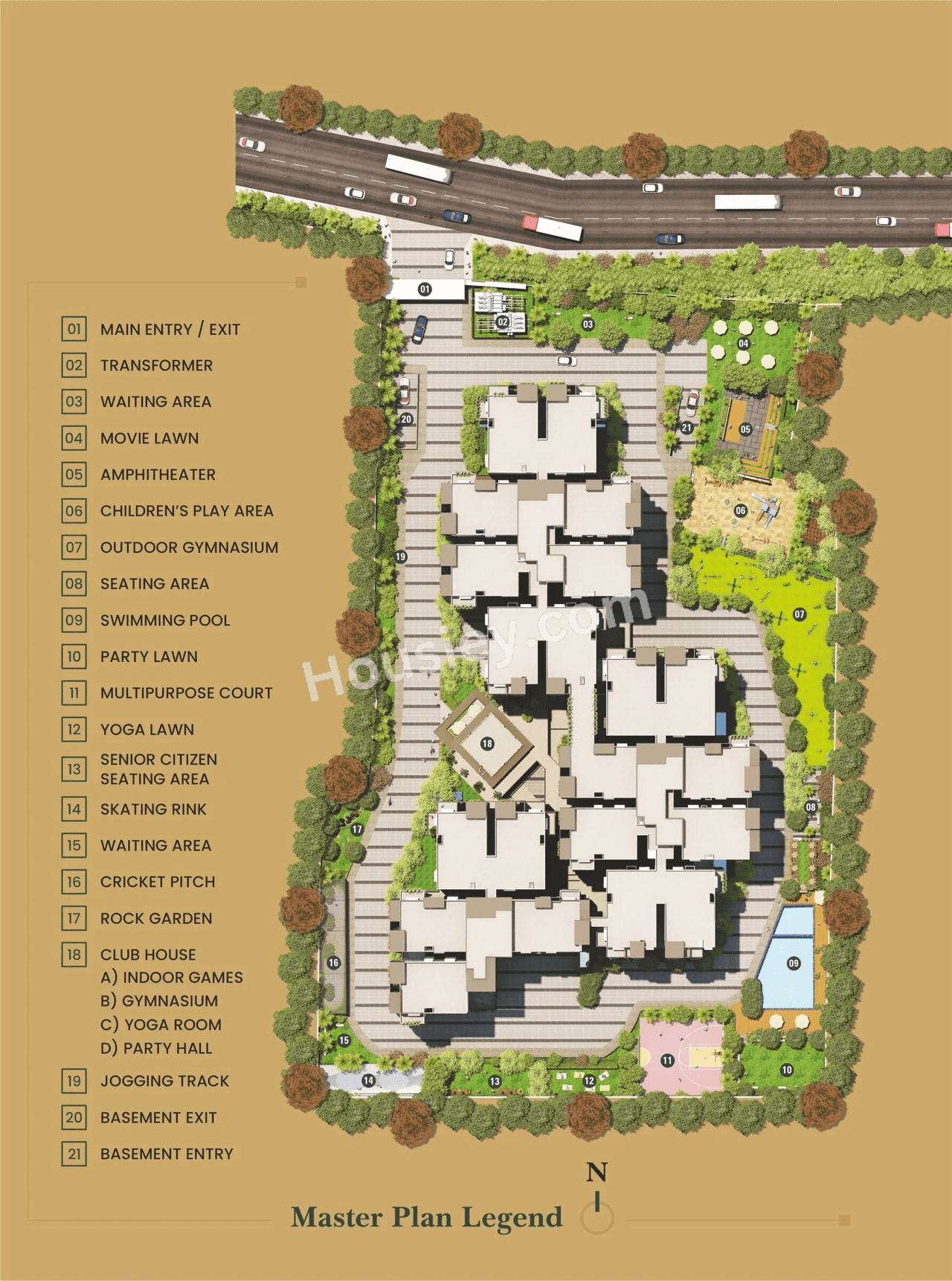 Vaishno Serene Master Plan