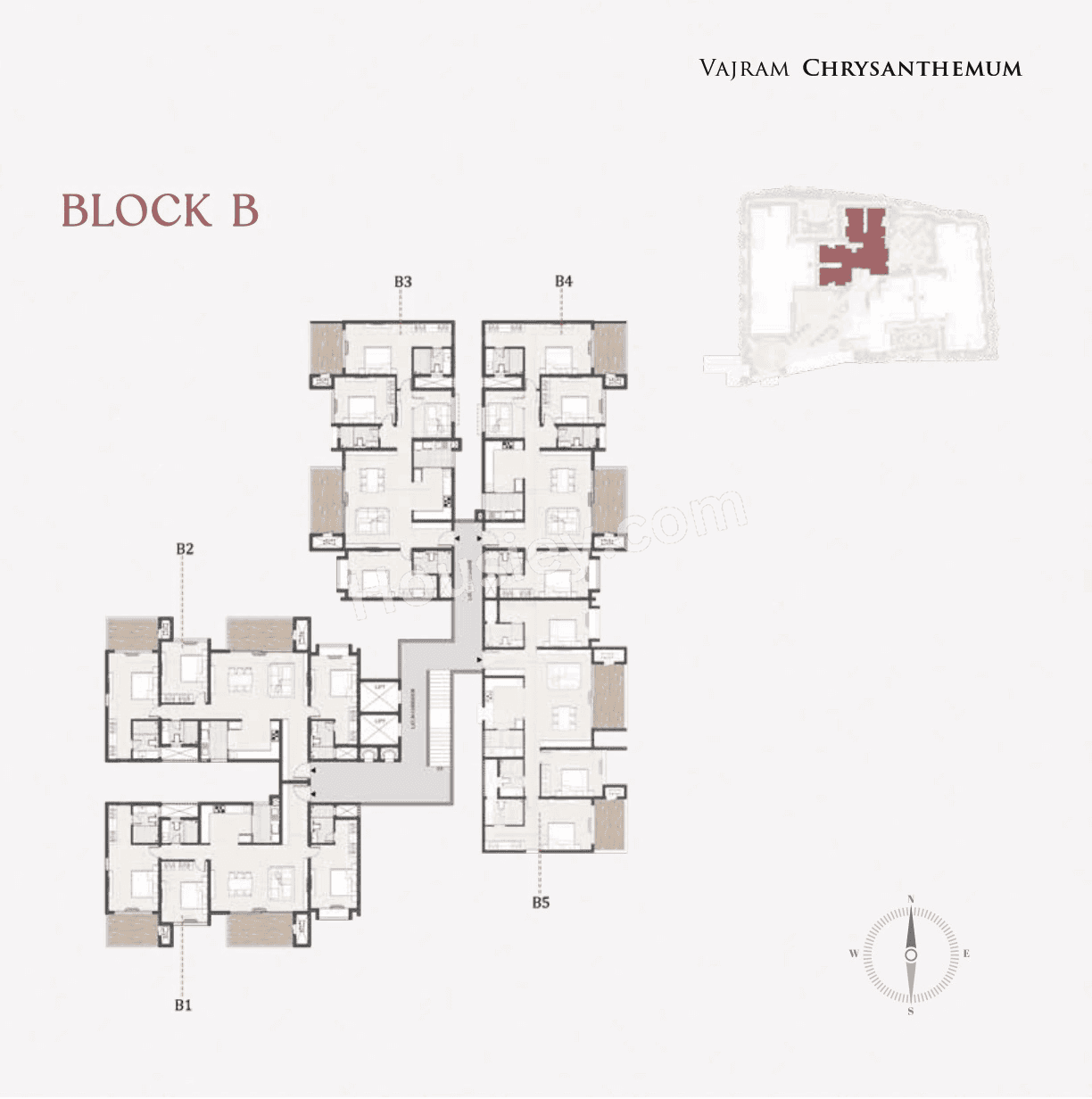 Vajram Chrysanthemum Floor plan 3