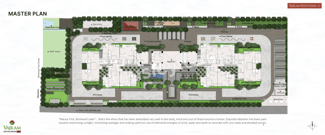Vajram Newtown 2 Master Plan