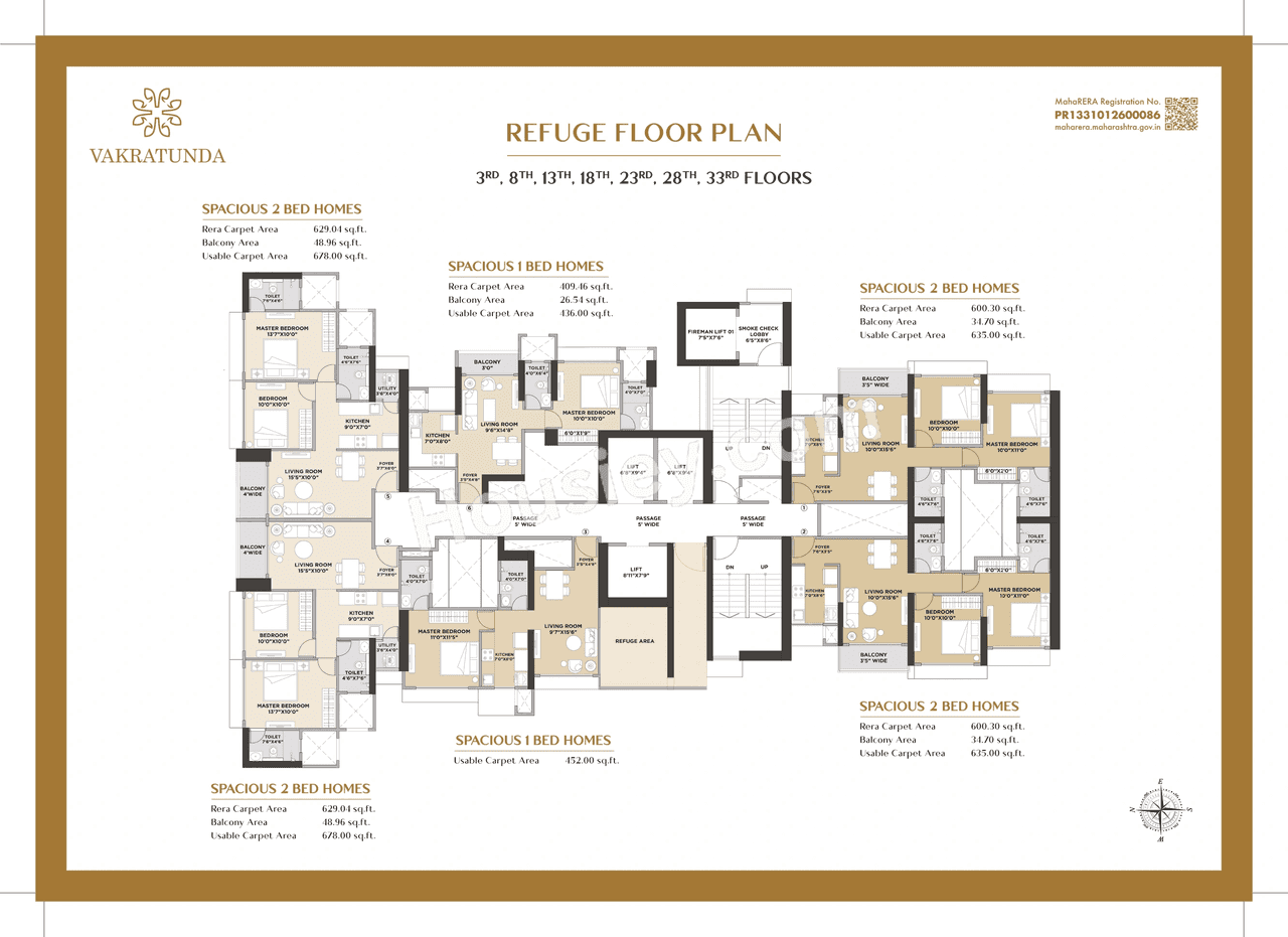Vakratunda Anantaraa Floor plan 1