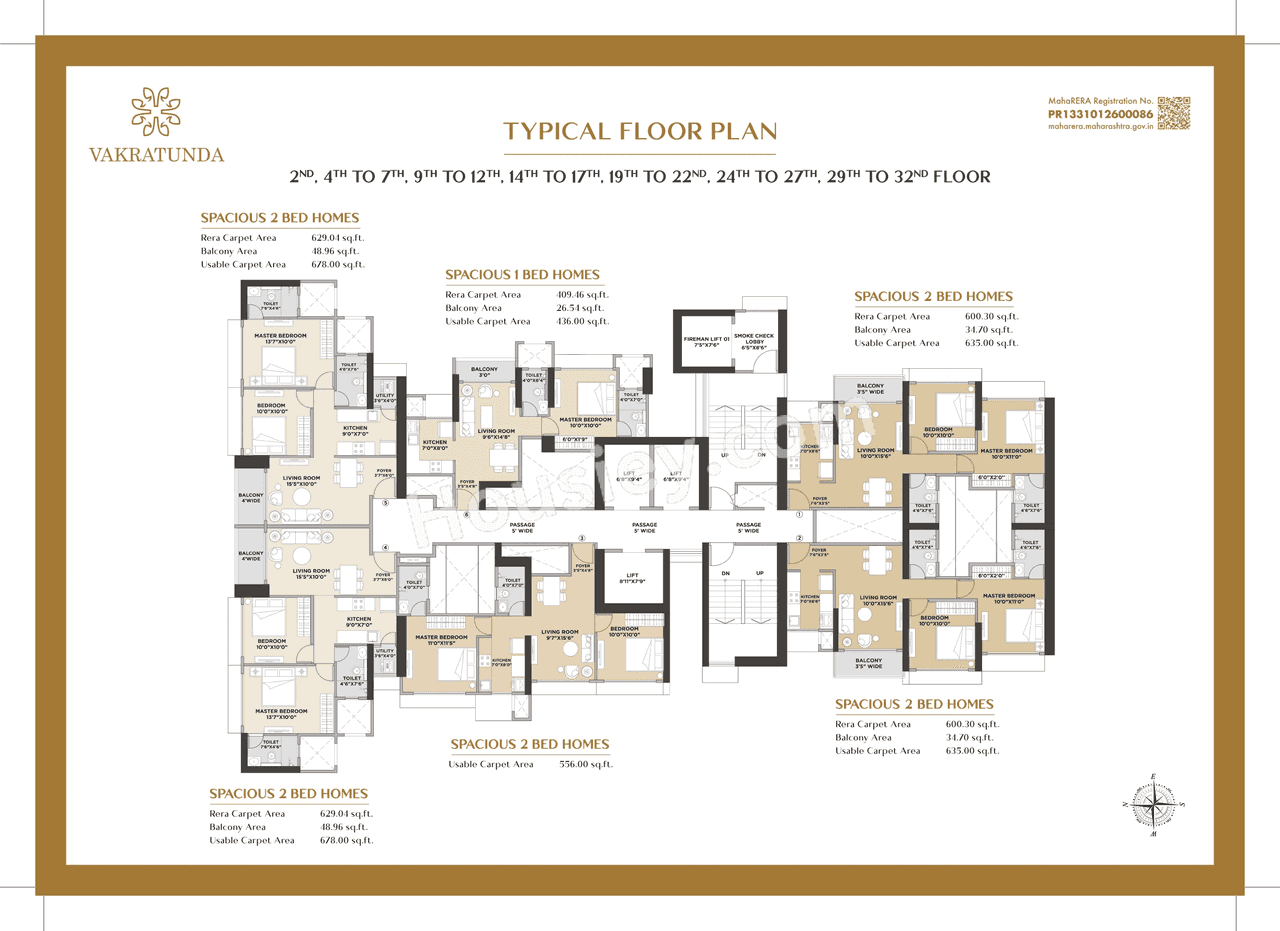 Vakratunda Anantaraa Floor plan 2