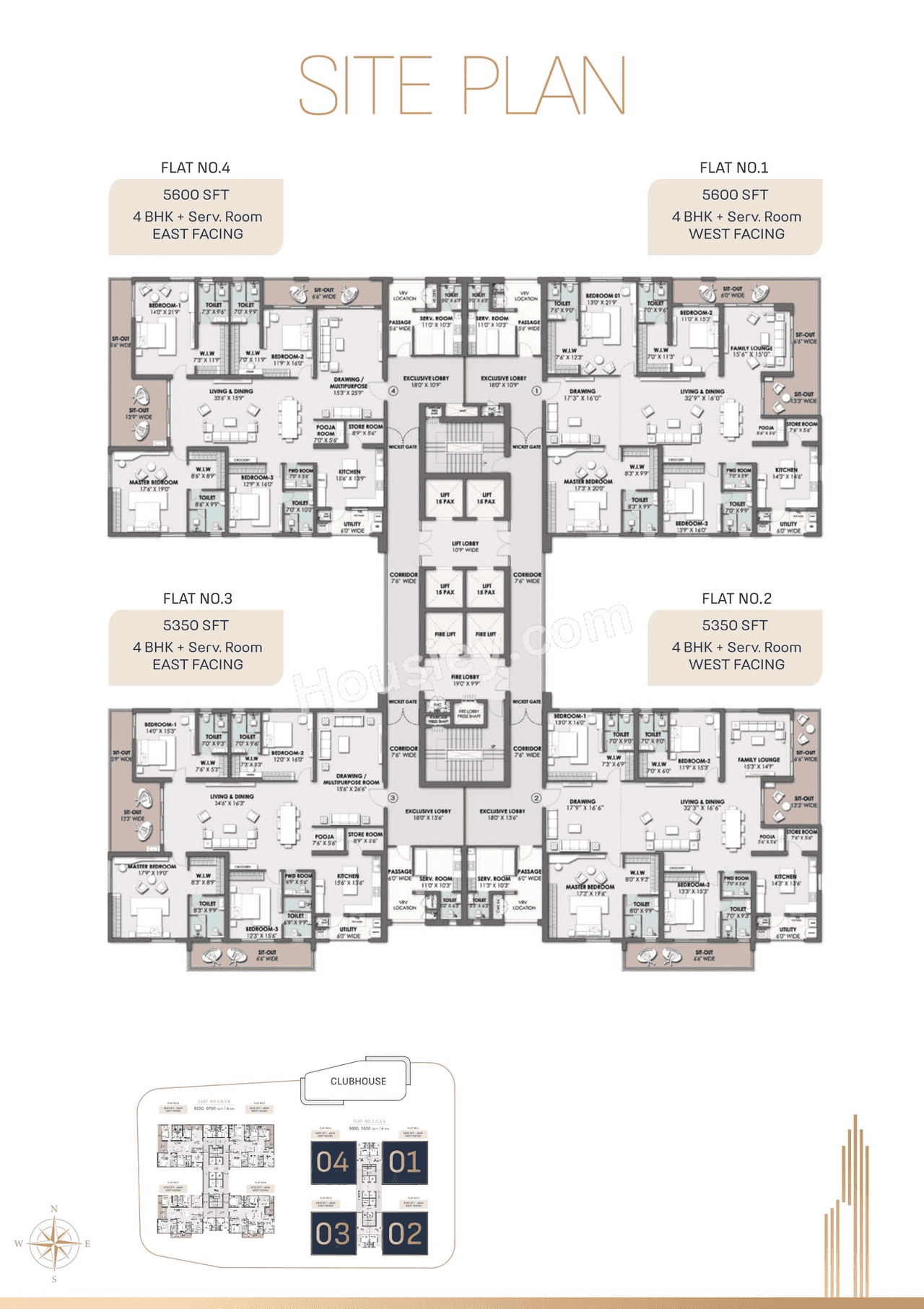 Vamsiram Newmark Floor plan 1