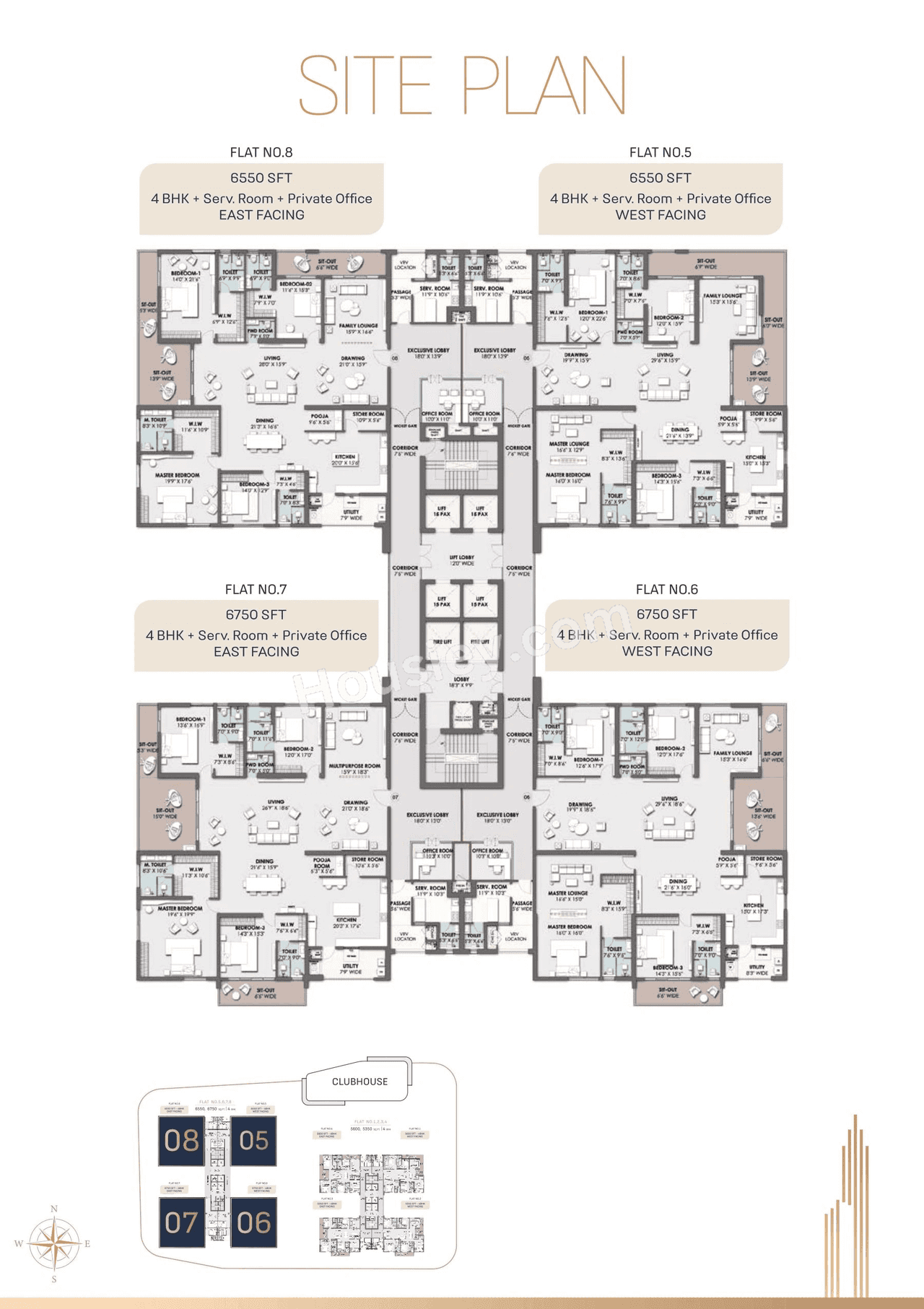 Vamsiram Newmark Floor plan 6