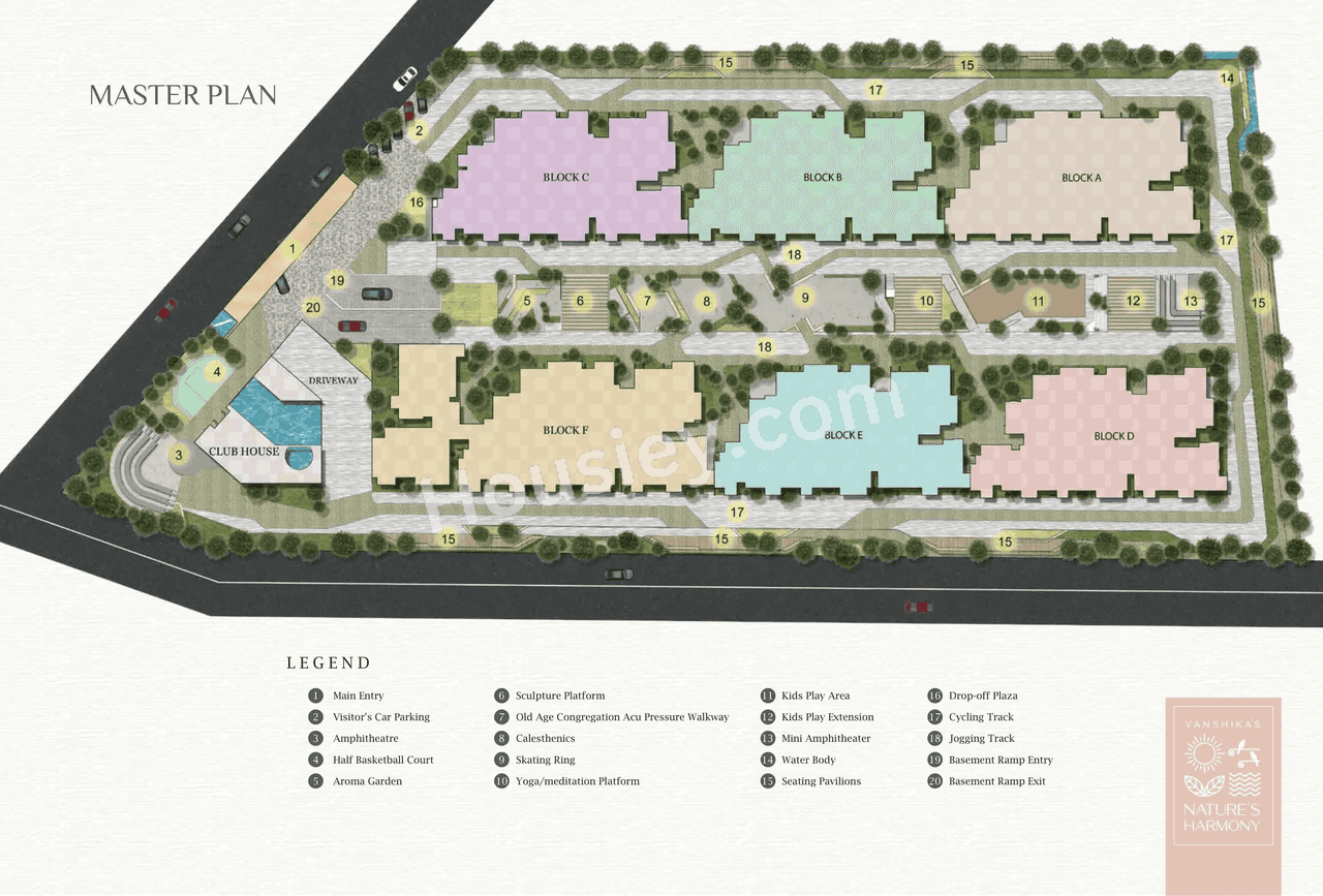 Vanshika Natures Harmony Master Plan