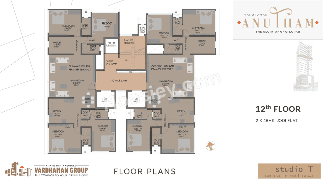 Vardhaman Anutham Floor plan 5
