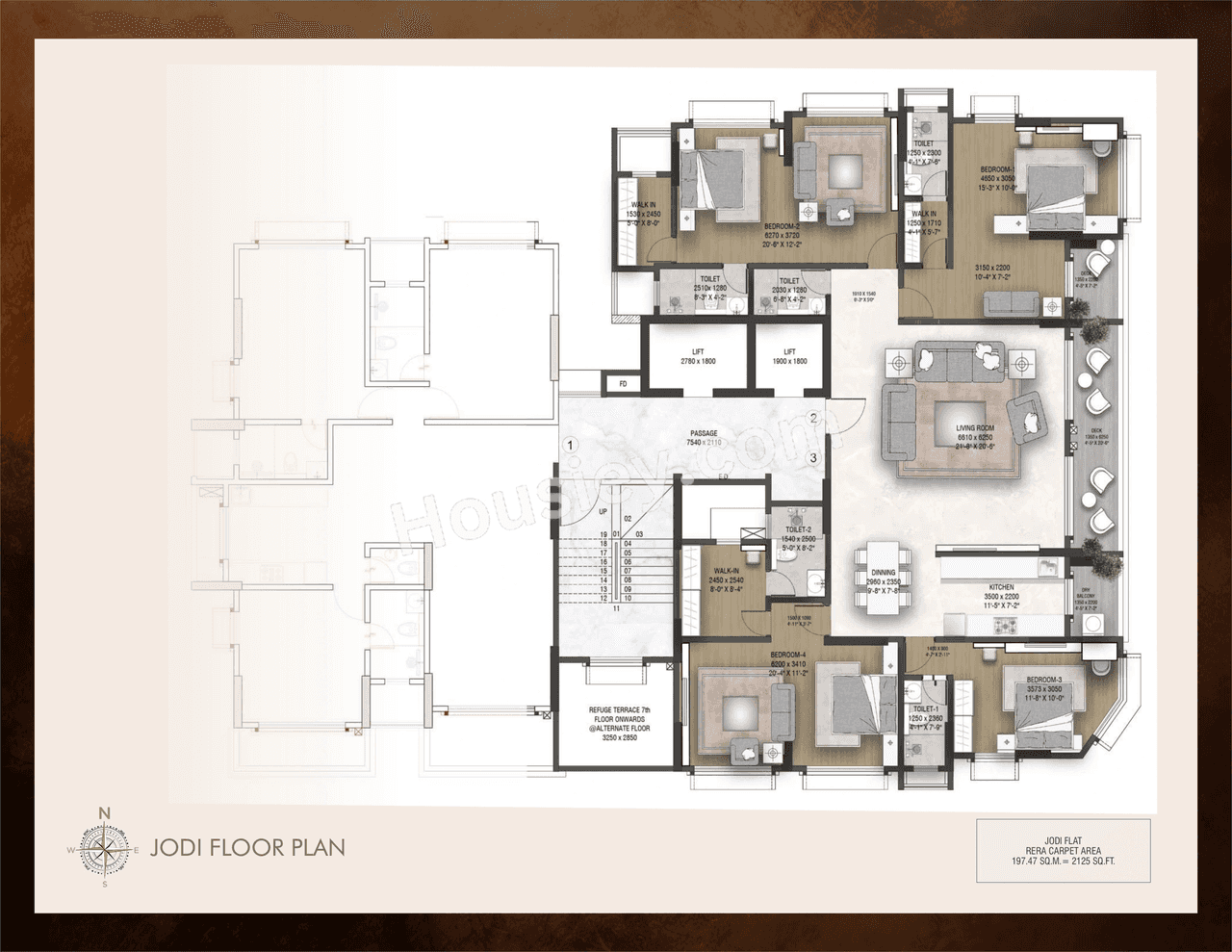 Vardhaman Palace Floor plan 4