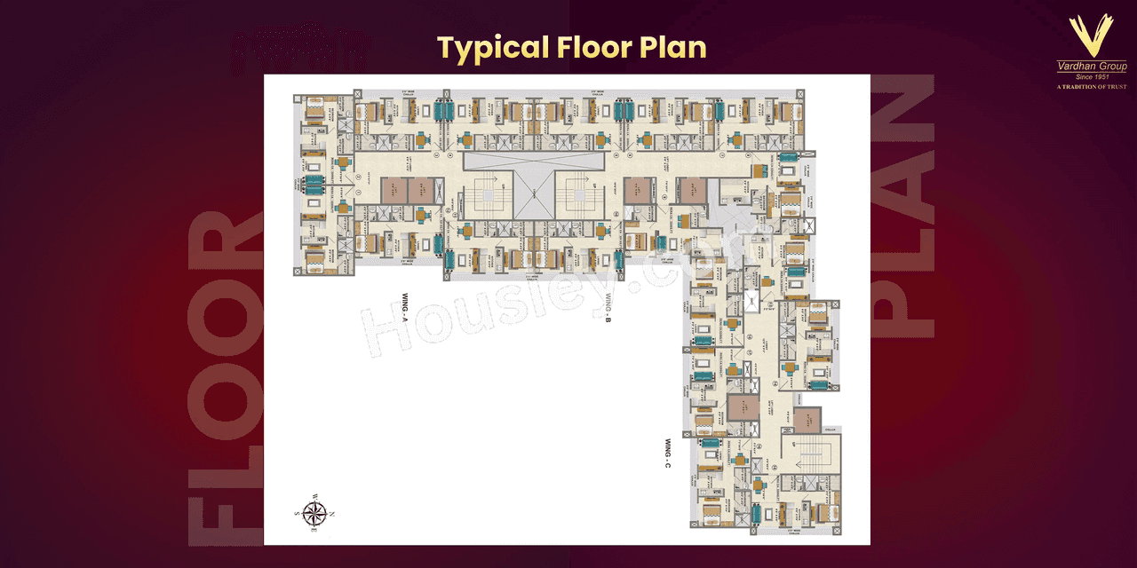 Vardhan Heights Floor Plan