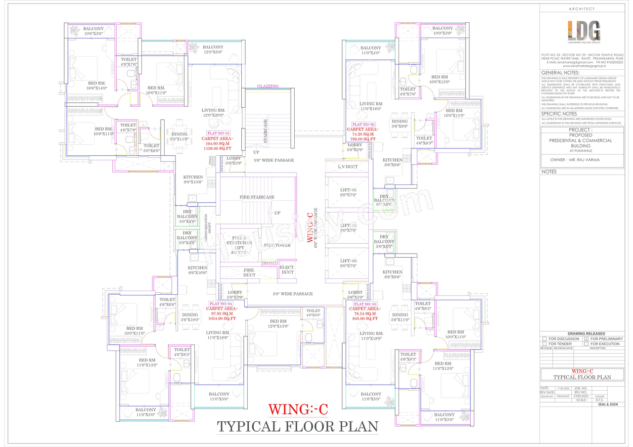 Varma Infinity Evana Floor plan 2