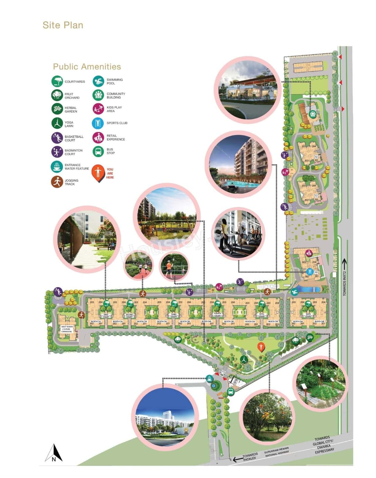 Vatika Seven Elements Floor Plan